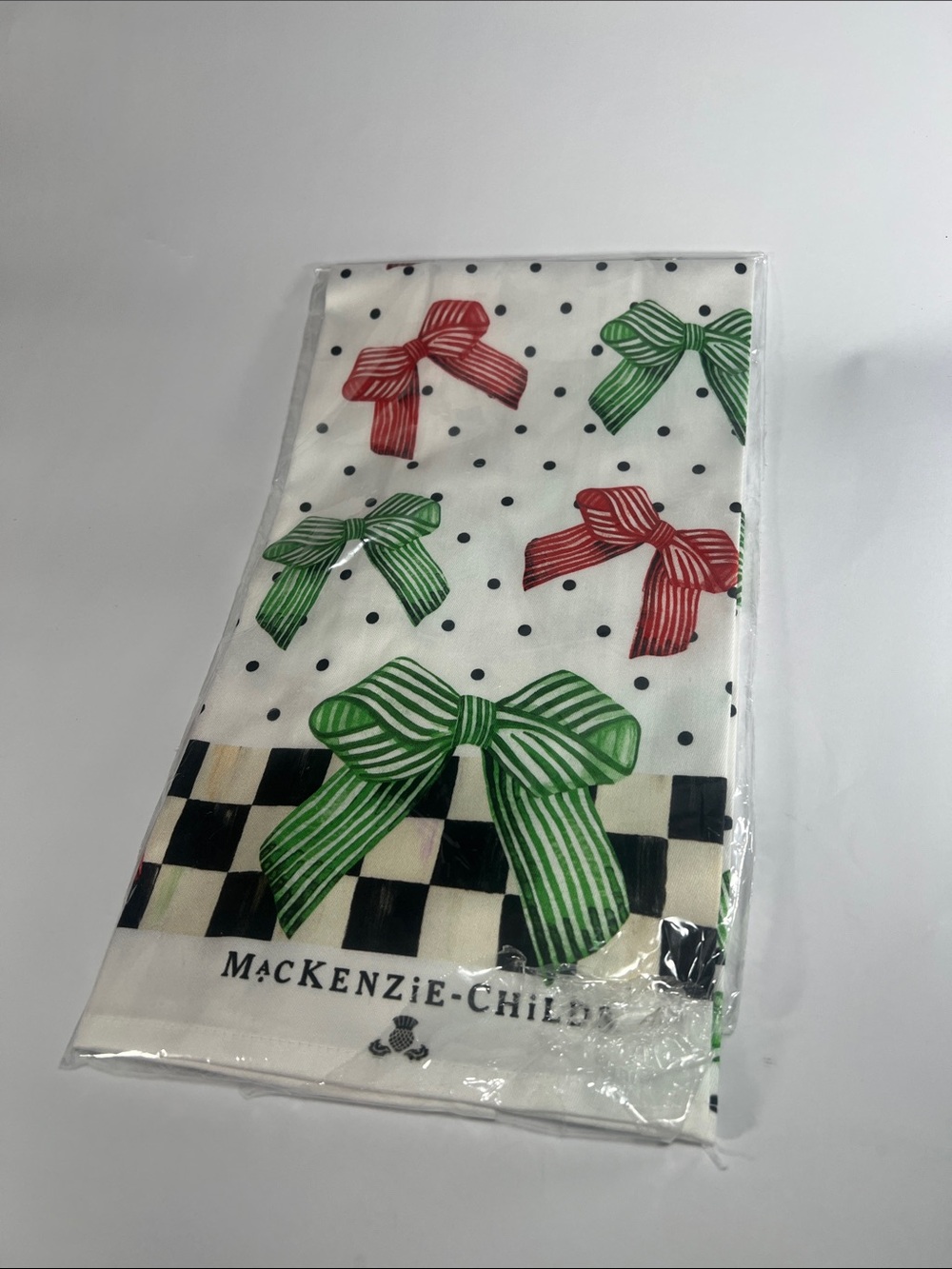 MacKenzie-Childs dish towel